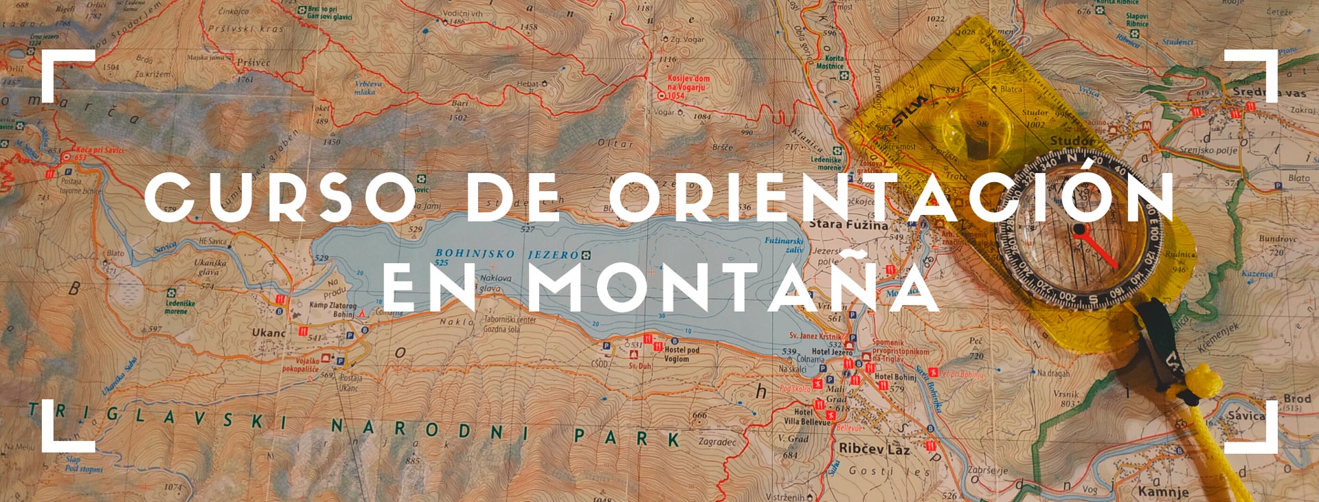 Curso de orientación en montaña